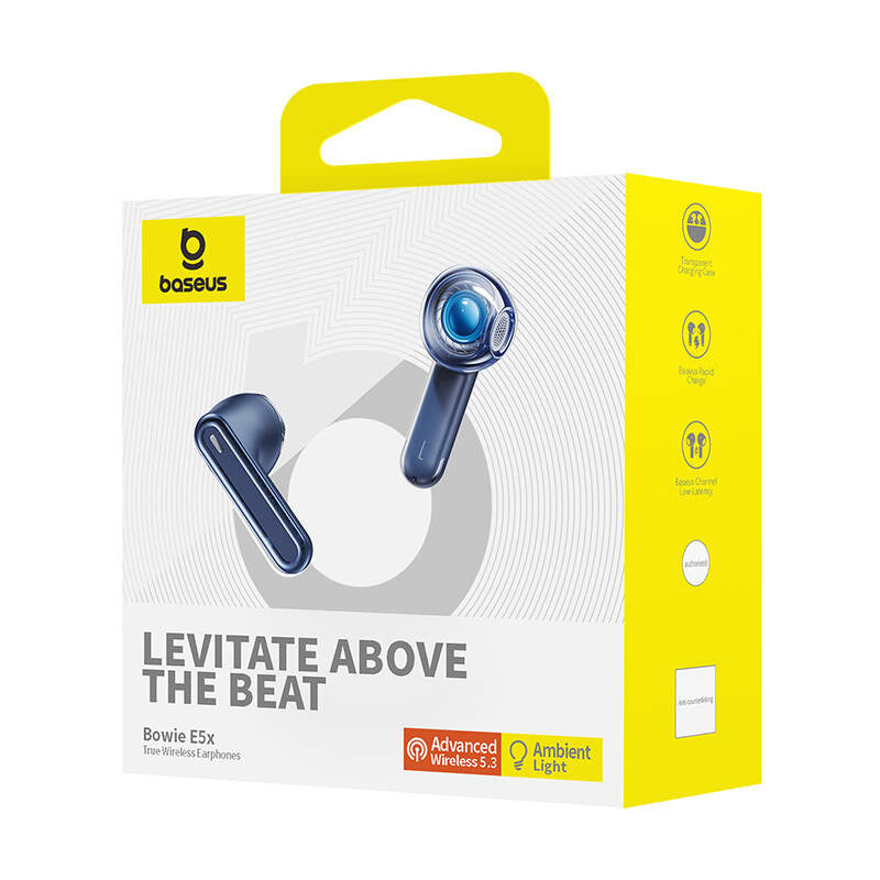 Earphones TWS Baseus Bowie E5x (blue) - Product Image 8