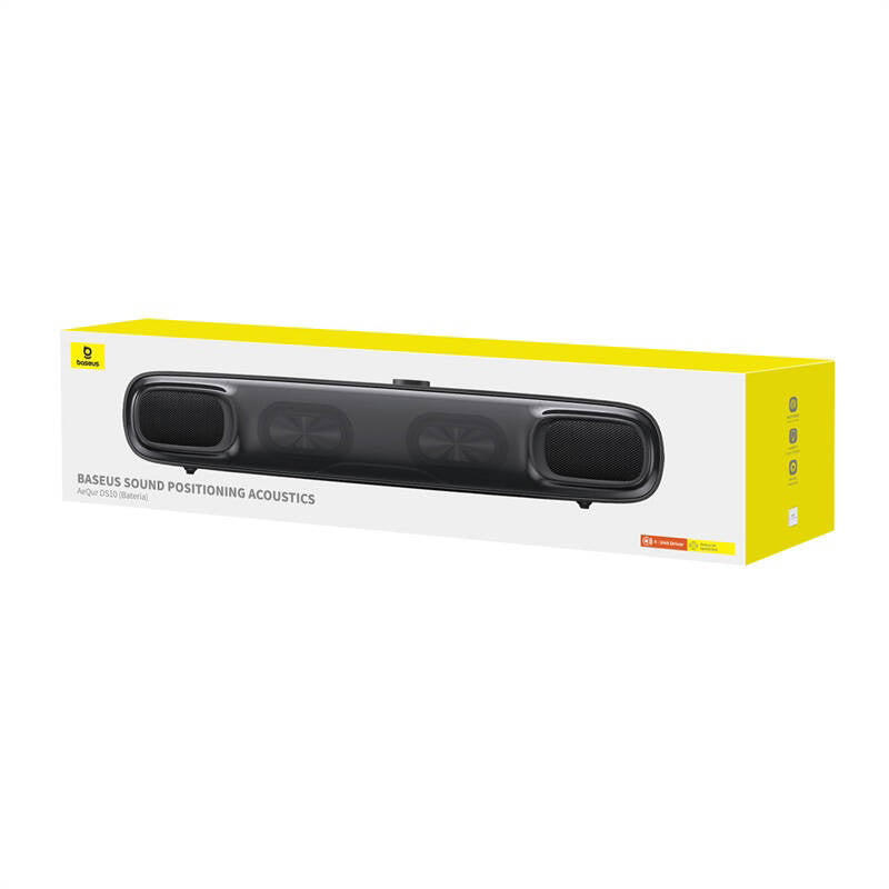 Mini Soundbar Baseus AeQur DS10 with battery (black) - Product Image 8