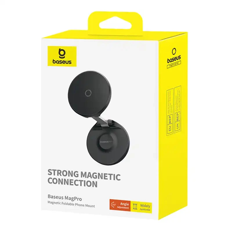 Magnetic Desktop Phone Stand Baseus MagPro self-adhesive (black) - Product Image 6