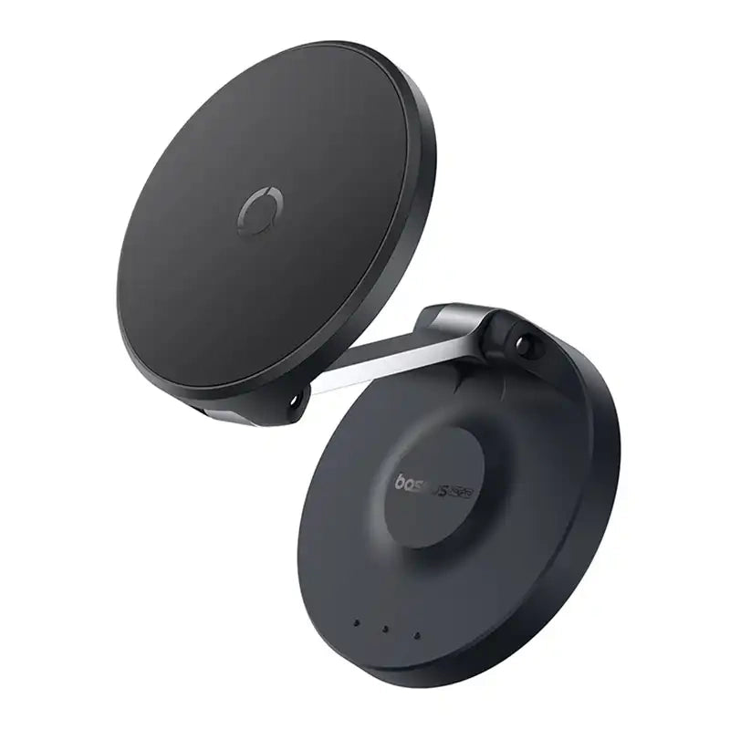 Magnetic Desktop Phone Stand Baseus MagPro self-adhesive (black) - Product Image 5