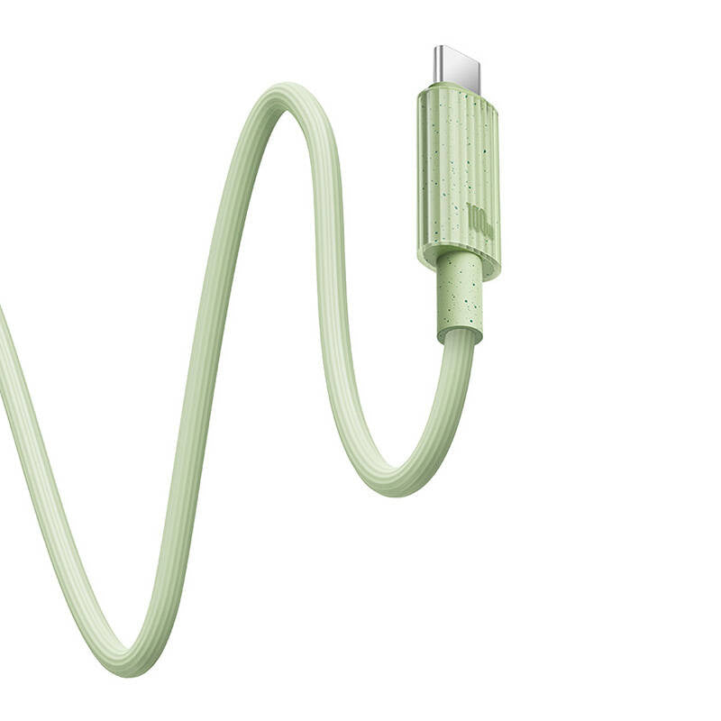 Fast Charging cable Baseus USB-C to USB-C Habitat Series 2m 100W (green) - Product Image 6