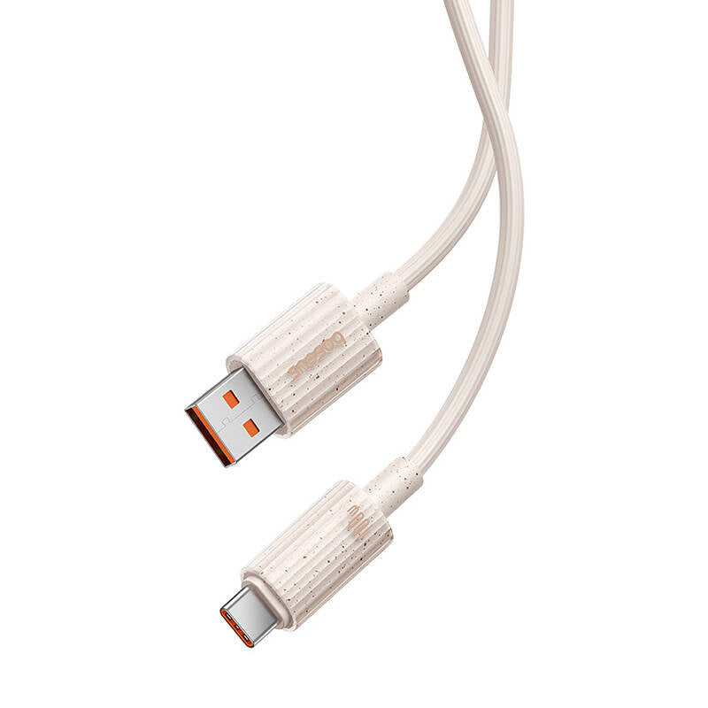 Fast Charging cable Baseus USB to USB-C Habitat Series 2m 100W (pink) - Product Image 4