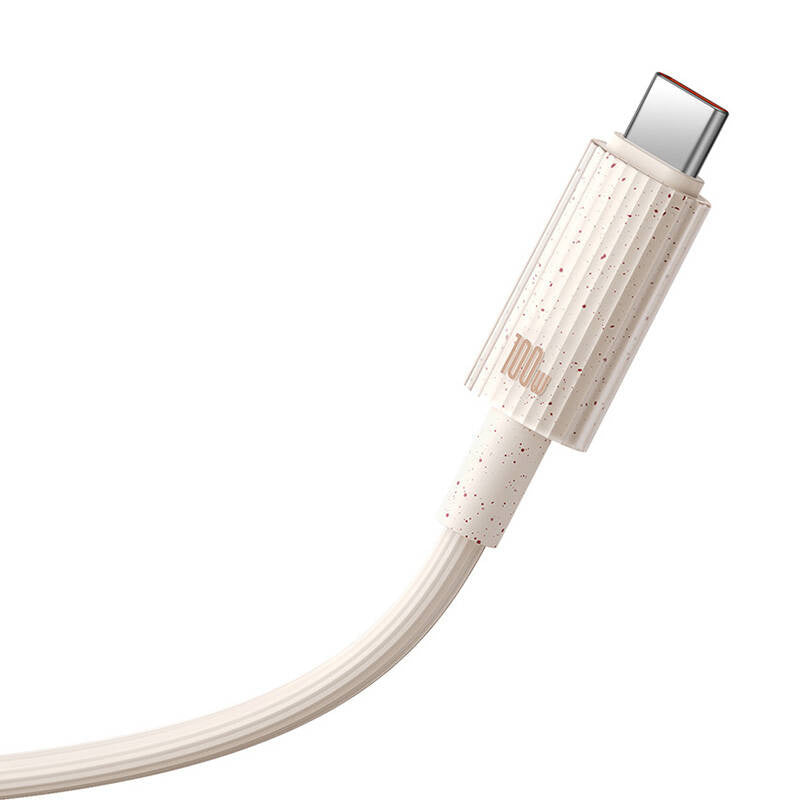 Fast Charging cable Baseus USB to USB-C Habitat Series 2m 100W (pink) - Product Image 5