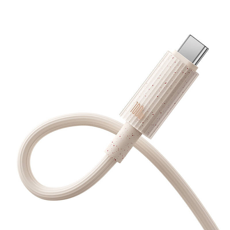 Fast Charging cable Baseus USB to USB-C Habitat Series 2m 100W (pink) - Product Image 3