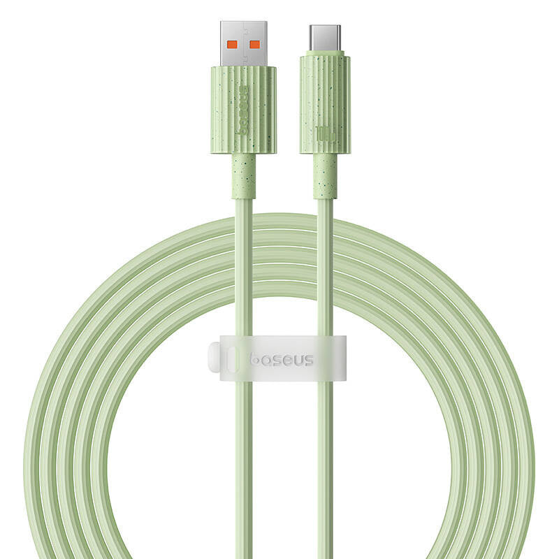 Fast Charging cable Baseus USB to USB-C Habitat Series 2m 100W (green) - Product Image 2