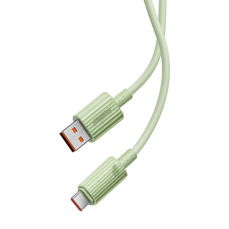 Fast Charging cable Baseus USB to USB-C Habitat Series 2m 100W (green) - Product Image 4