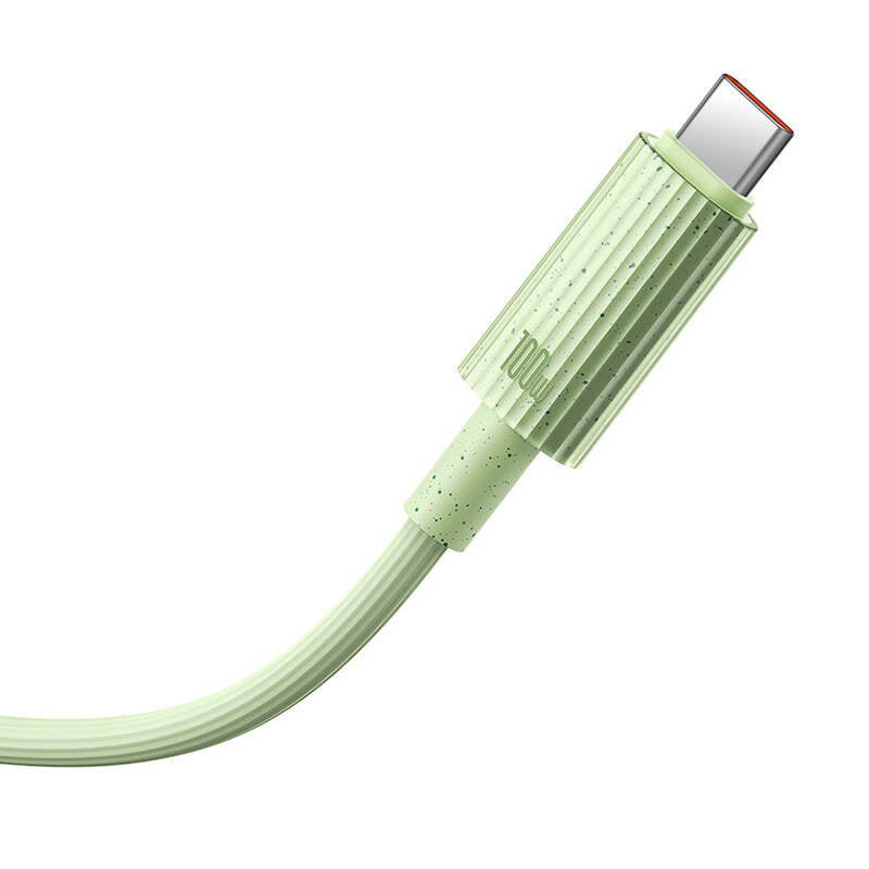 Fast Charging cable Baseus USB to USB-C Habitat Series 2m 100W (green) - Product Image 5