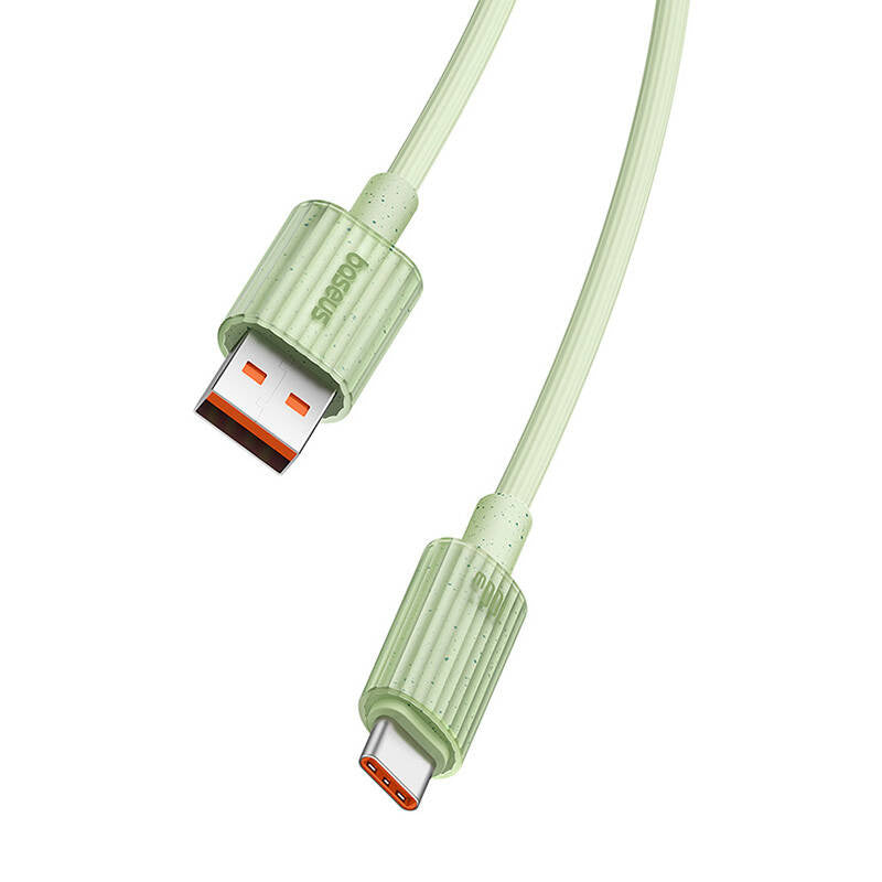 Fast Charging cable Baseus USB to USB-C Habitat Series 2m 100W (green) - Product Image 6