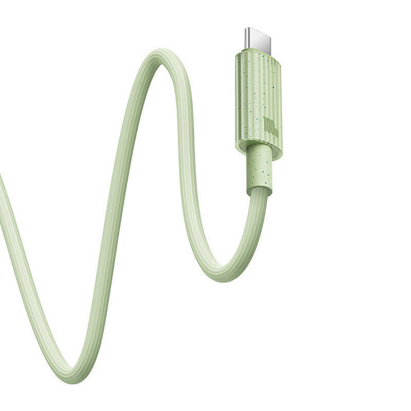 Fast Charging cable Baseus USB to USB-C Habitat Series 2m 100W (green) - Product Image 7
