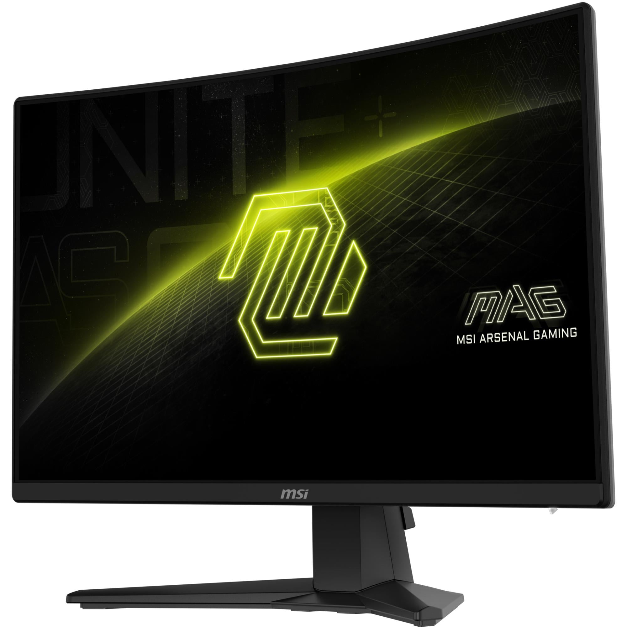 LCD Monitor MSI MAG 242C 23.6" Gaming/Curved/Frameless Matte Panel VA 1920x1080 16:9 180Hz 1 ms Colour Black MAG242C