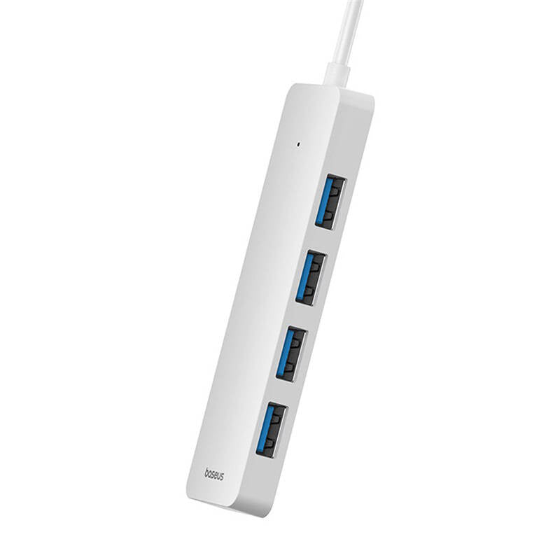 4in1 Hub Baseus  UltraJoy Lite USB-A to USB 3.0 1m (white) - Product Image 5
