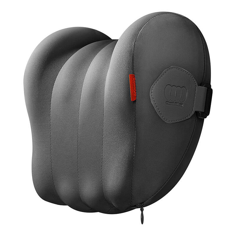 Silk Car Headrest Pillow Baseus ComfortRide Series (black) - Product Image 5