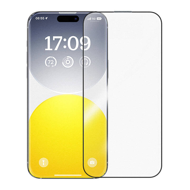 Tempered Glass Baseus Crystalline Anti-Glare iPhone 15 Plus - Product Image 2