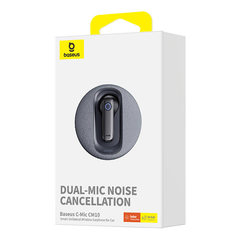 Smart wireless earpiece Baseus  CM10 (black) - Product Image 8