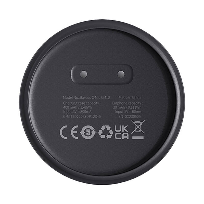 Smart wireless earpiece Baseus  CM10 (black) - Product Image 4