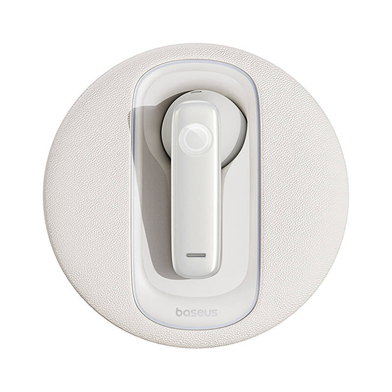 Smart wireless earpiece for car Baseus  CM10 (white) - Product Image 3