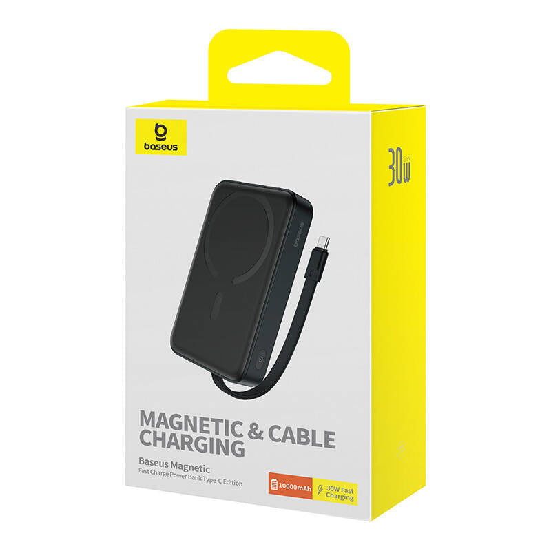 Powerbank Baseus Magnetic Mini 10000mAh, USB-C 30W MagSafe (black) - Product Image 8