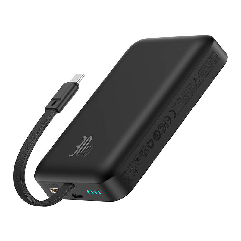 Powerbank Baseus Magnetic Mini 10000mAh, USB-C 30W MagSafe (black) - Product Image 3
