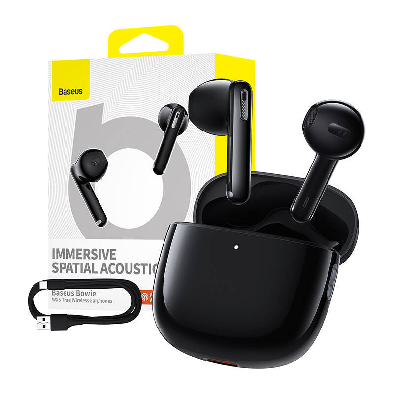 Earphones TWS Baseus Bowie WX5 (black) - Product Image 9