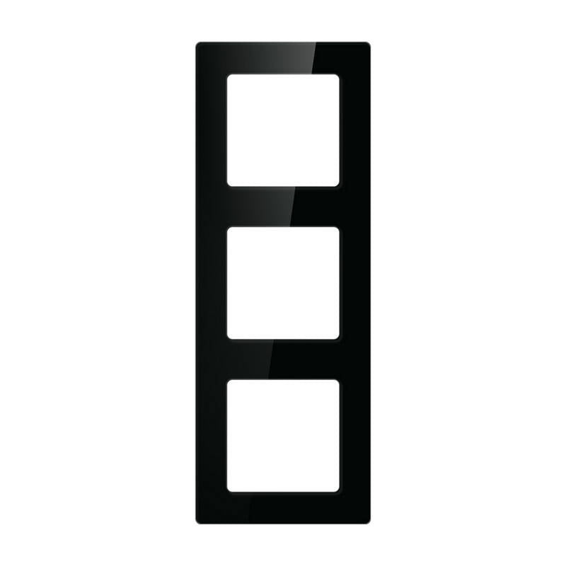 Tripple frame socket Avatto N-TS10-Frame-B3 (black) - Product Image 1