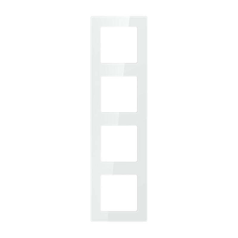 Quadruple frame socket Avatto N-TS10-Frame-W4 (white) - Product Image 1