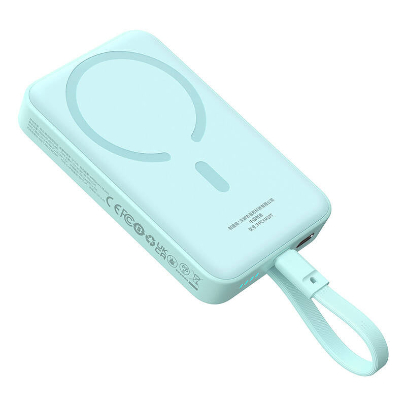 Powerbank Baseus Magnetic Mini 10000mAh, USB-C 30W MagSafe (blue) - Product Image 3