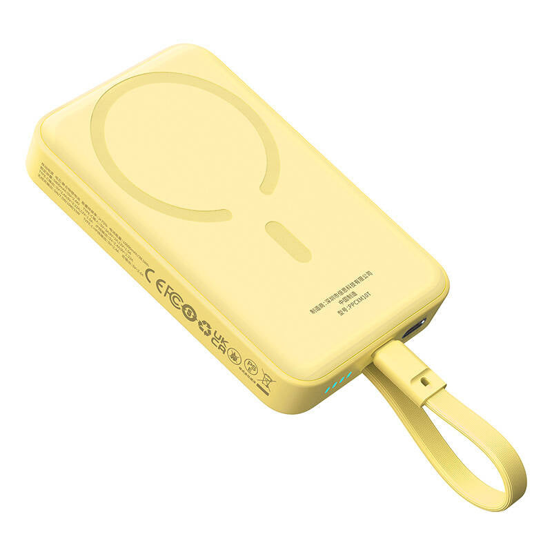 Powerbank Baseus Magnetic Mini 10000mAh 30W MagSafe (yellow) - Product Image 4