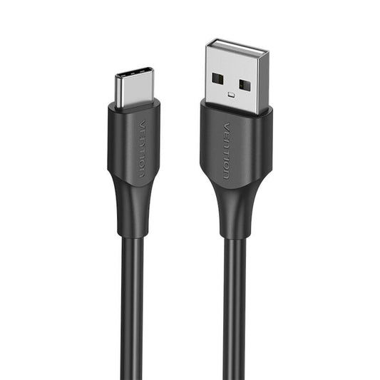 USB 2.0 auf USB-C Kabel Vention CTHBD 3A, 0,5m schwarz