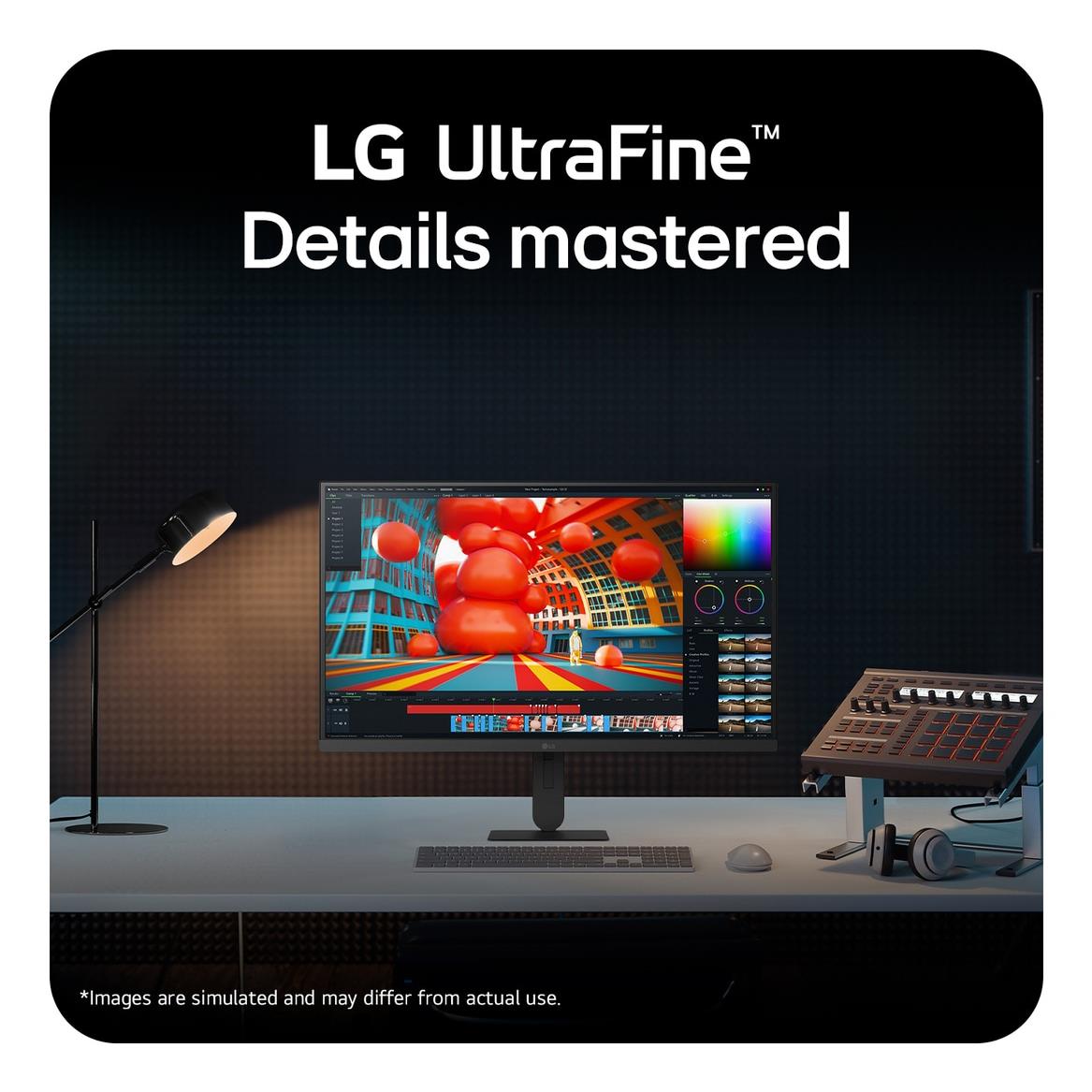 LCD Monitor LG 27 " 3840 x 2160 pixels 4K Ultra HD Native aspect ratio 16:9 LCD Flat 27U710B-B