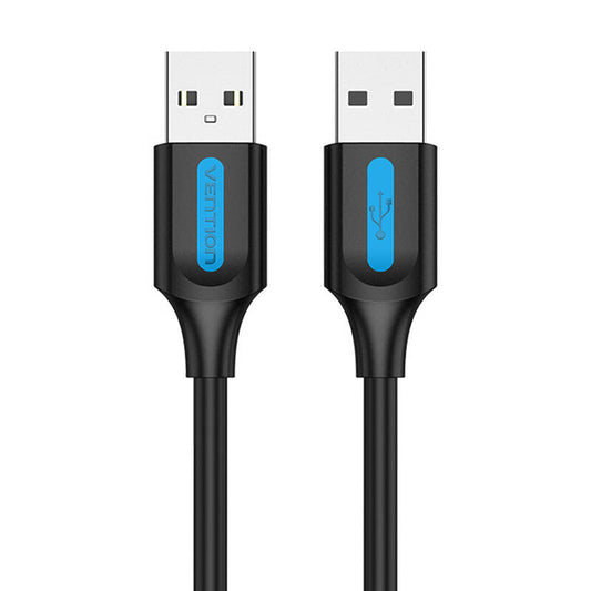 USB 2.0-Kabel Vention COJBH 2A 2 m Schwarzes PVC