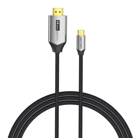 USB-C auf HDMI 2.0 Kabel Vention CRBBH 2m, 4K 60Hz (schwarz)