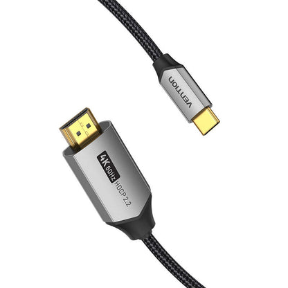 USB-C auf HDMI 2.0 Kabel Vention CRBBH 2m, 4K 60Hz (schwarz)