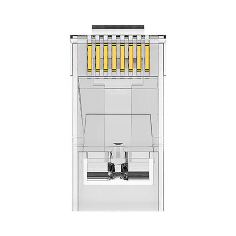 Modular RJ45 CAT.5E FTP Connector Vention IDAR0-10 Transparent 10 pcs.