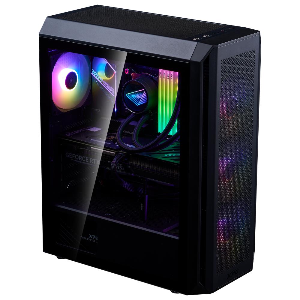 Case ADATA VALOR AIR PLUS MID MidiTower Case product features Transparent panel ATX MicroATX MiniITX Colour Black VALORAIRPLUSMTA-BKCWW