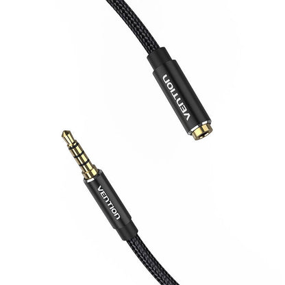 Kabel Audio TRRS 3,5 mm Stecker auf 3,5 mm Buchse Vention BHCBI 3 m Schwarz