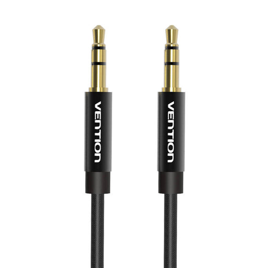 Audiokabel 3,5 mm Miniklinke Vention BAGBG 1,5 m Schwarz
