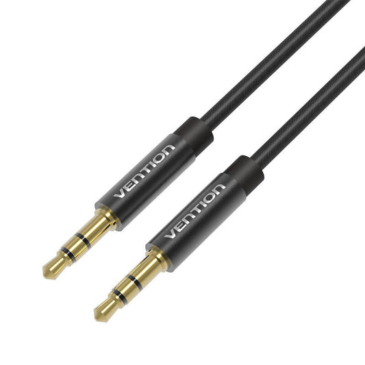 Audiokabel 3,5 mm Miniklinke Vention BAGBG 1,5 m Schwarz