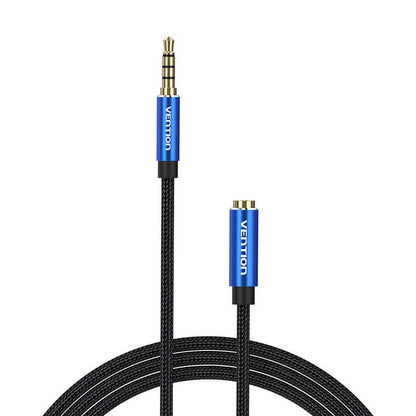 Kabel Audio TRRS 3,5 mm Stecker auf 3,5 mm Buchse Vention BHCLI 3 m Blau