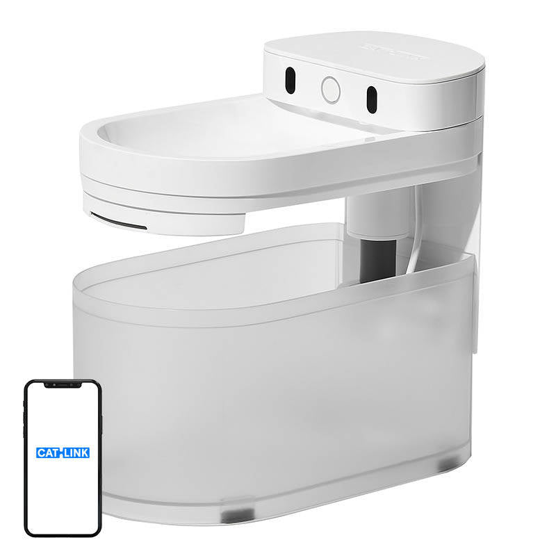 Catlink Pure 3 smart dog and cat fountain/drinker (white) - Image 1