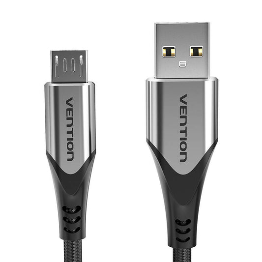 Kabel USB 2.0 A auf Micro USB Vention COAHD 3A 0,5m grau