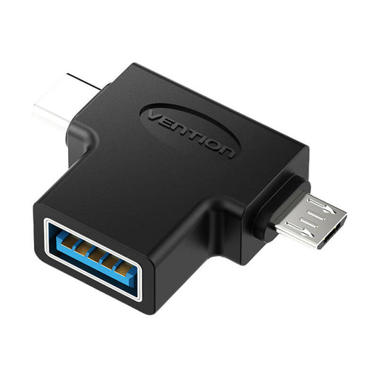 Adapter OTG USB 3.0 auf USB-C und Micro USB Vention CDIB0
