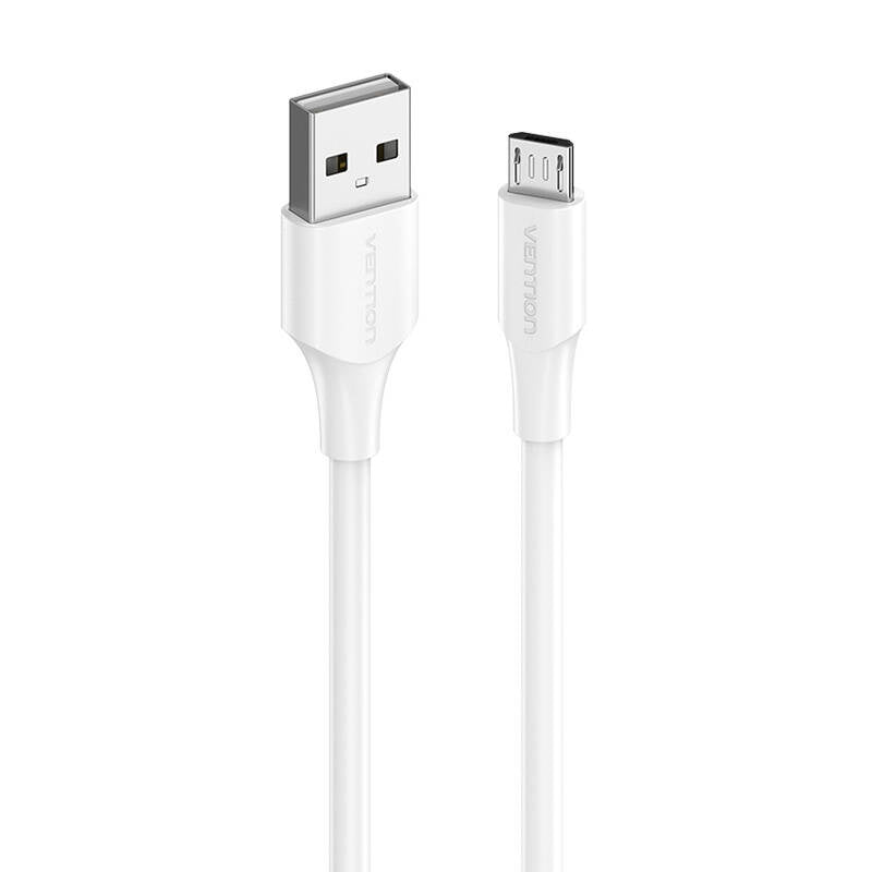 Kabel USB 2.0 auf Micro USB Vention CTIWF 2A 1m (weiß)