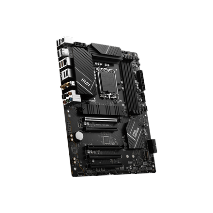 MSI | PRO B760-P WIFI DDR4 | Processor family Intel | Processor socket LGA1700 | DDR4 | Supported hard disk drive interf