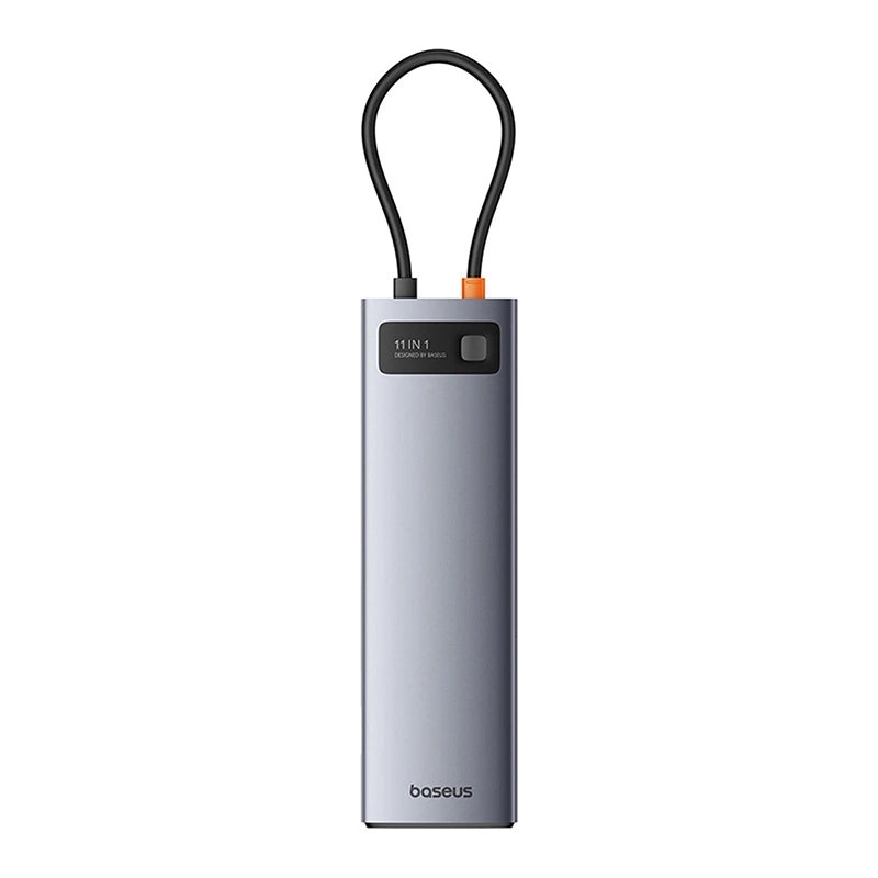 Hub 11in1 Baseus StarJoy Metal Glam Series, USB-C to HDMI +VGA + 3 x USB 3.0 + USB 2.0+USB-C PD + RJ45 + SD/TF +3,5mm - Product Image 1