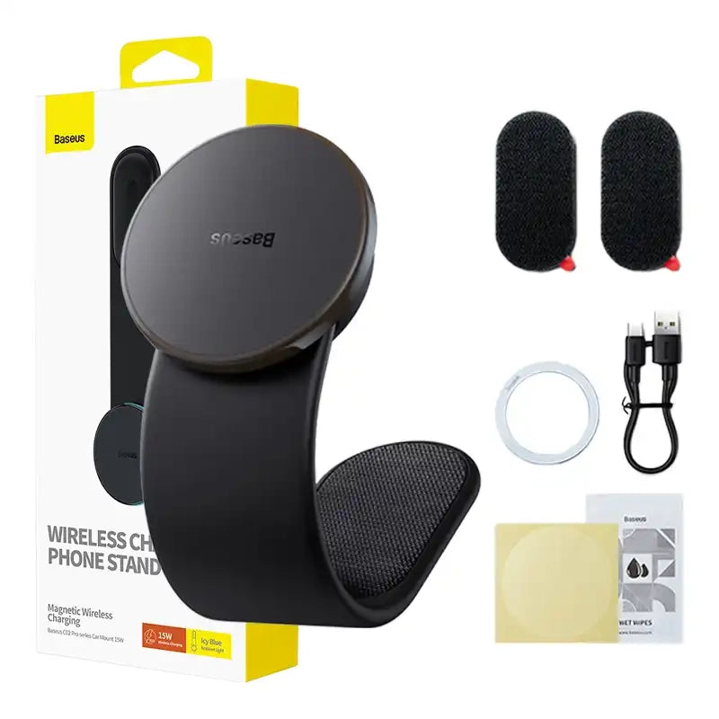 Wireless Charging Car Mount Baseus C02 Pro Series - Product Image 9