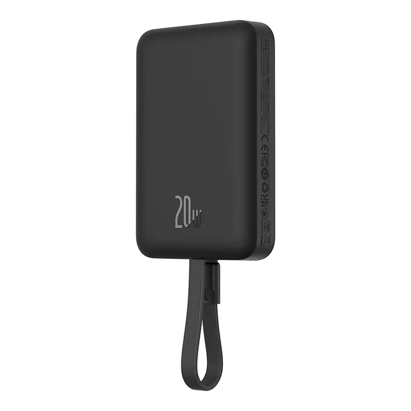 Powerbank Baseus Magnetic Mini 10000mAh, Lightning 20W MagSafe (black) - Product Image 5