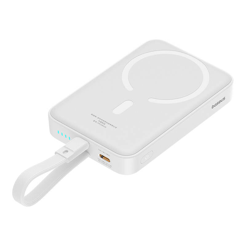 Powerbank Baseus Magnetic Mini 10000mAh, Lightning 20W MagSafe (white) - Product Image 3