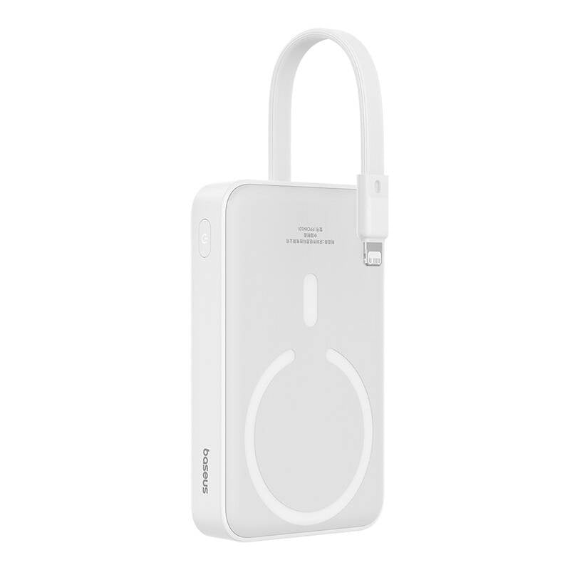Powerbank Baseus Magnetic Mini 10000mAh, Lightning 20W MagSafe (white) - Product Image 6