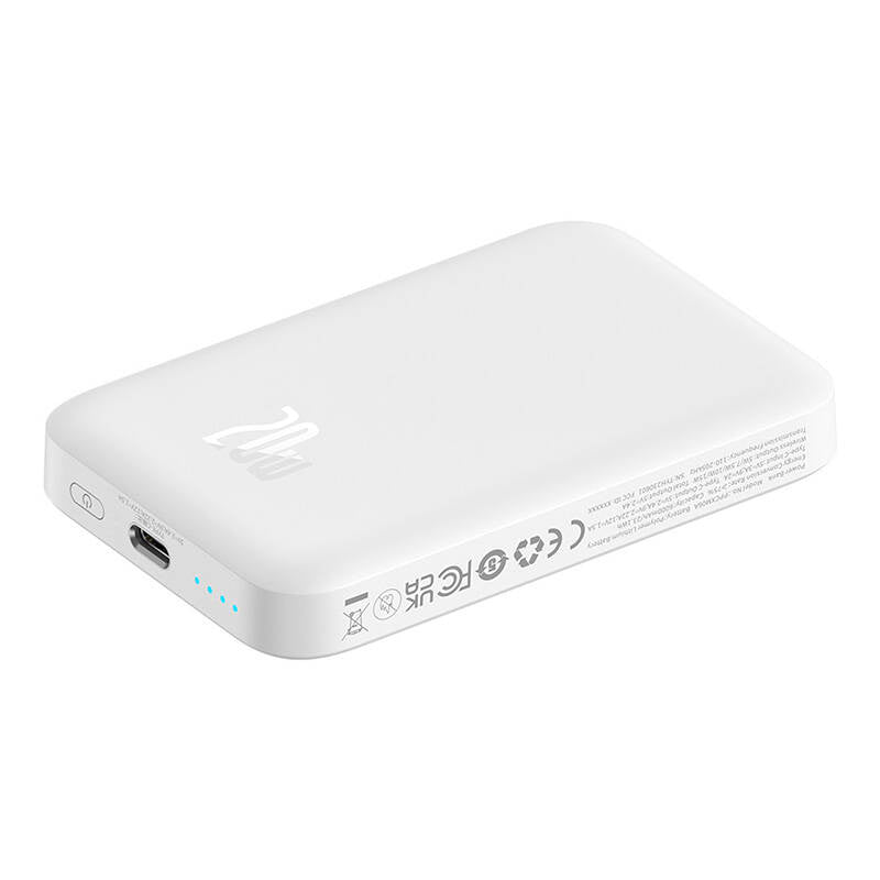 Powerbank Baseus Magnetic Mini 6000mAh 20W MagSafe (white) - Product Image 8