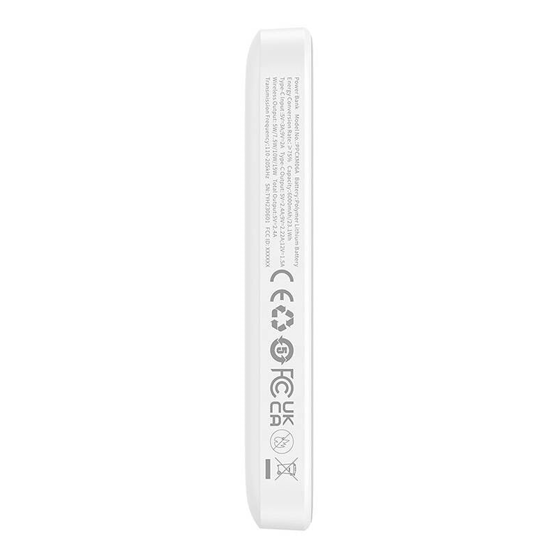 Powerbank Baseus Magnetic Mini 6000mAh 20W MagSafe (white) - Product Image 5